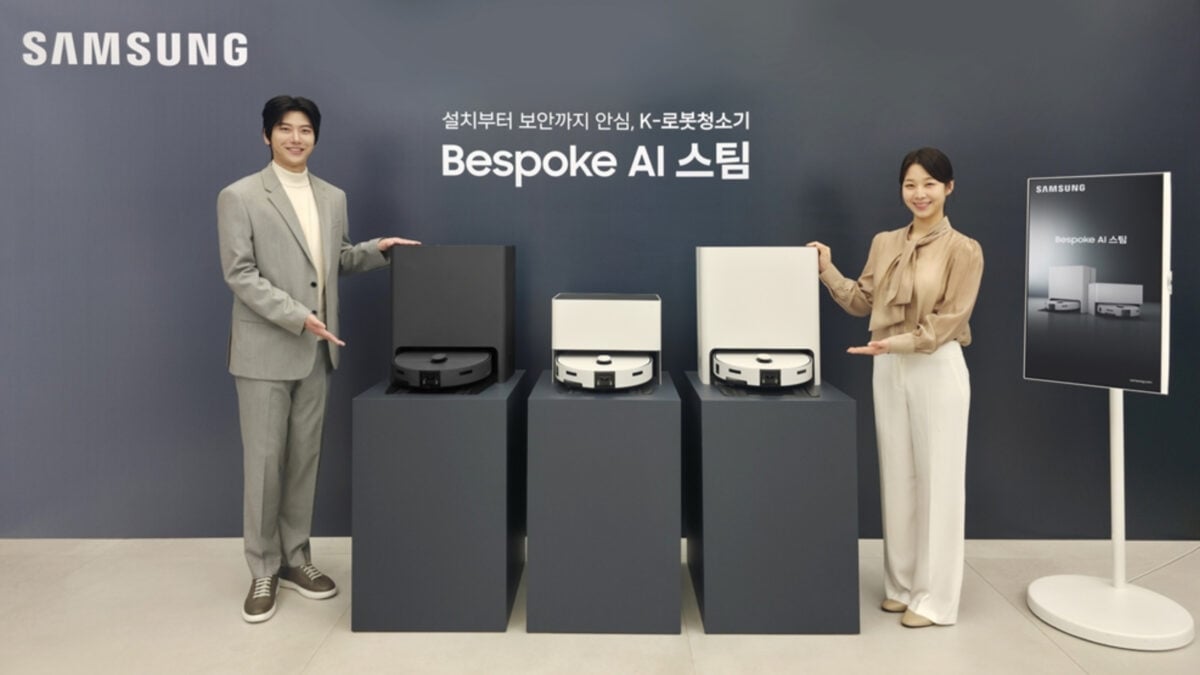 samsung bespoke ai steam bespoke jet bot ultra robot vacuum cleaner mop launched korea
