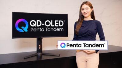 samsung display qd-oled penta tandem monitor panel