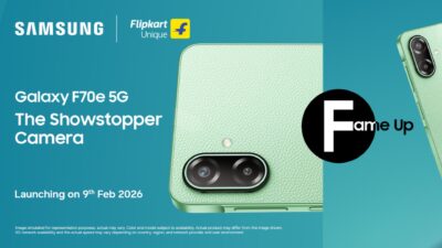 samsung galaxy f70e 5g green india teaser