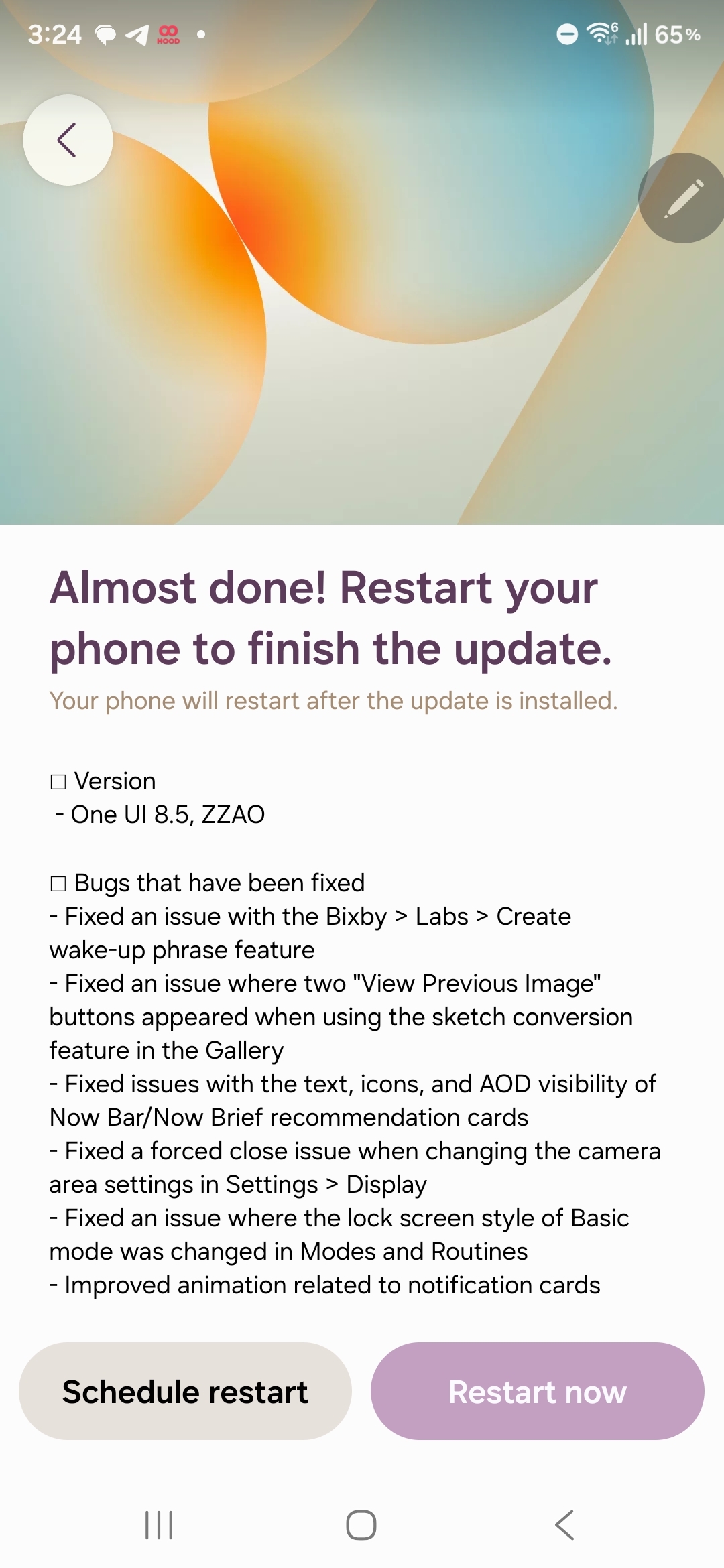 samsung galaxy s25 one ui 8.5 beta 6 update changelog android 16 qpr2 (01)
