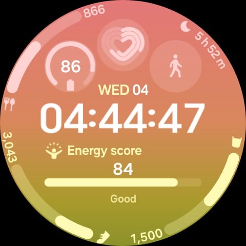 samsung galaxy watch face daily dashboard customization