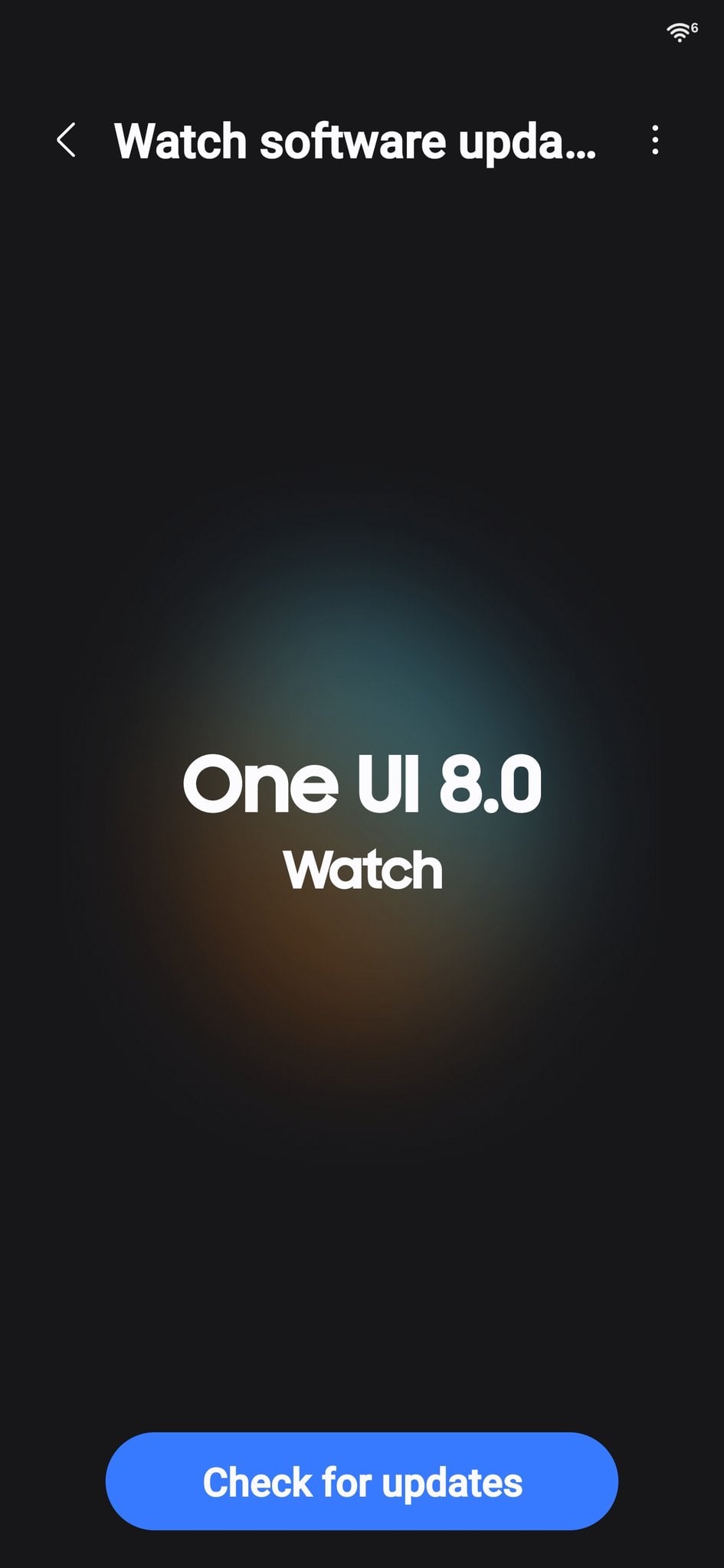 samsung galaxy wearable app for android update version 2.2.17.26020951 new wearable update screen (01)