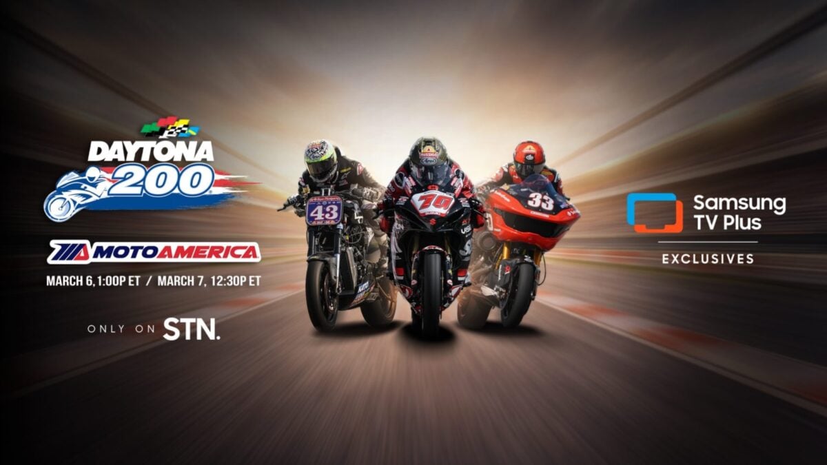 Samsung TVs will soon have a new channel for motorcycle racing fans in the US