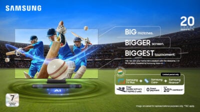 samsung vision ai tv offers india cricket