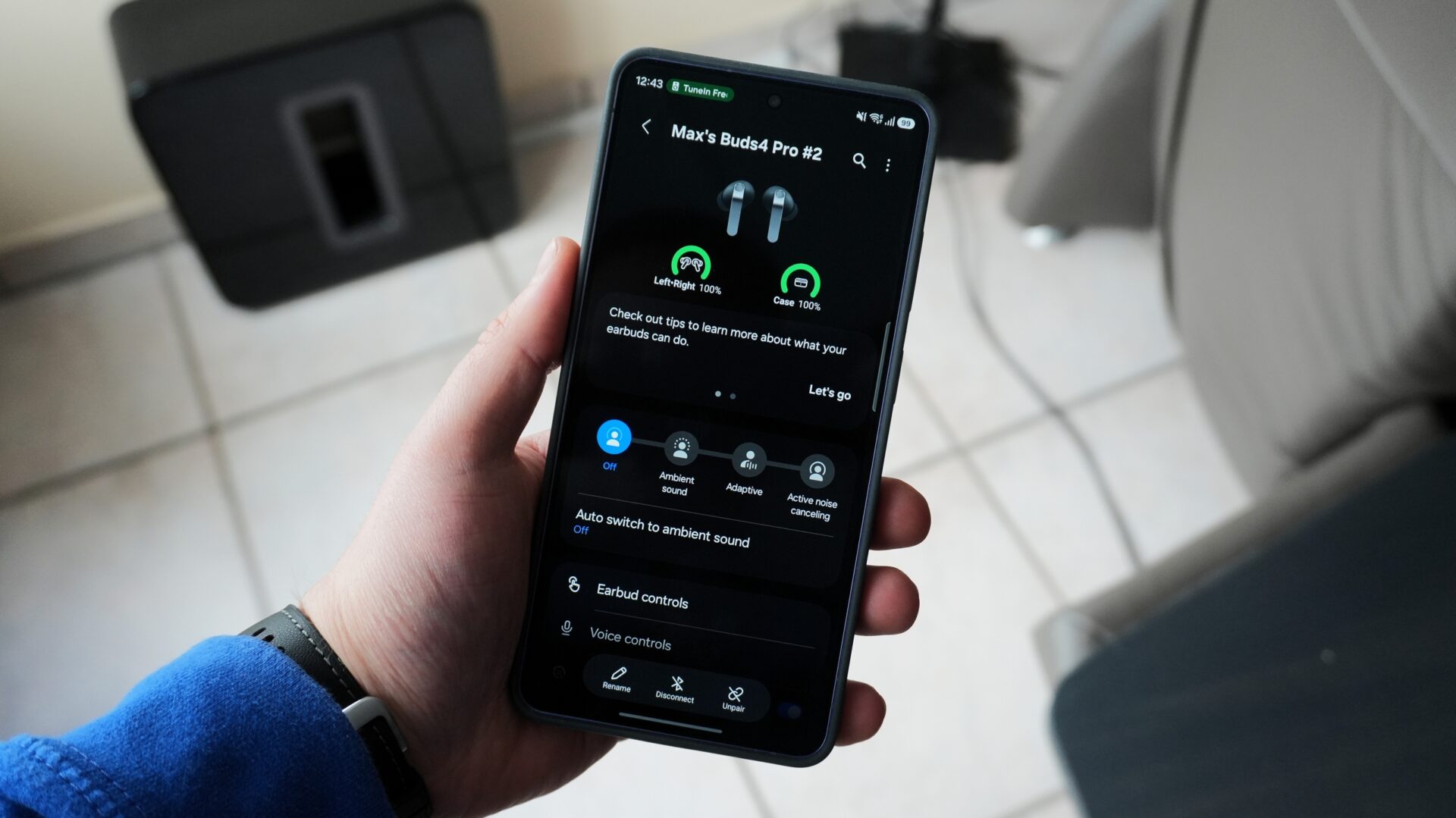 galaxy buds 4 pro settings