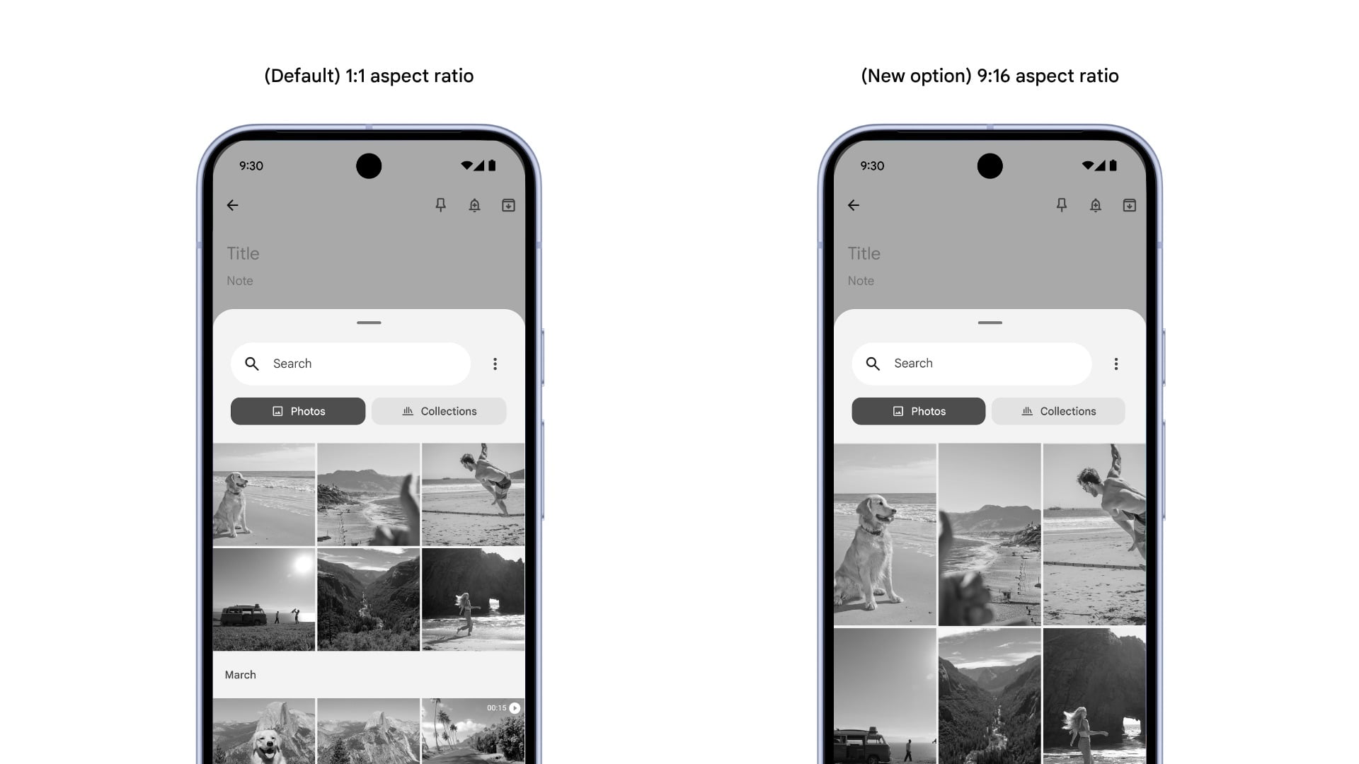 google android 17 beta 3 photo picker image preview aspect ratio