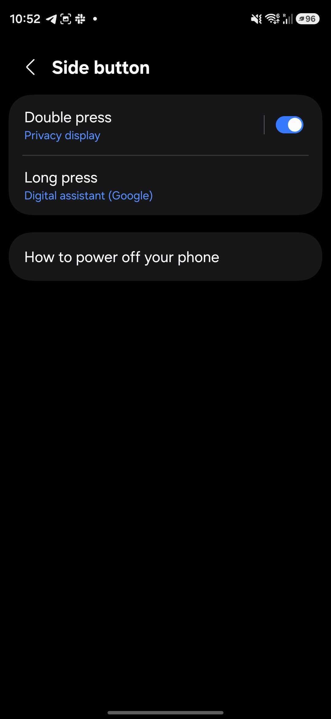Step 1: Samsung Galaxy S26 Ultra advanced features settings