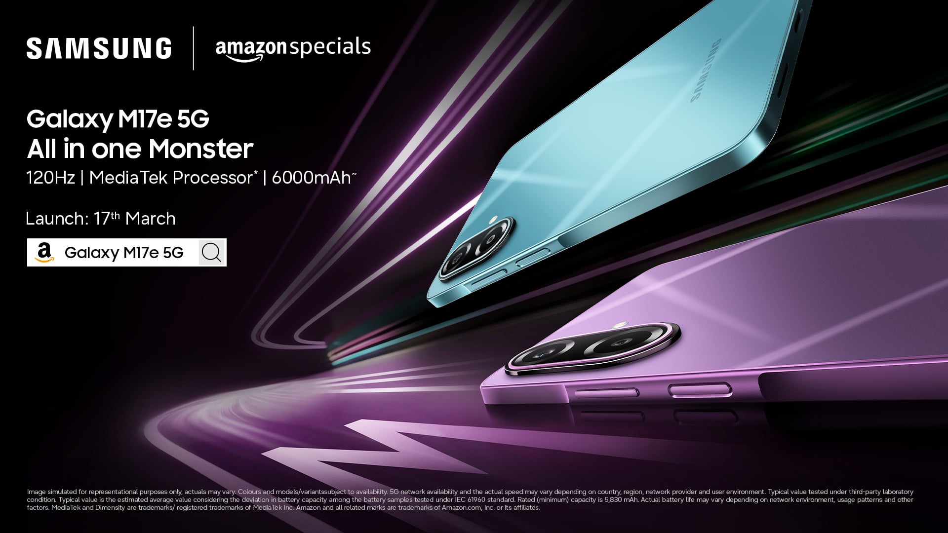 samsung announces galaxy m17e 5g india launch date and features specifications