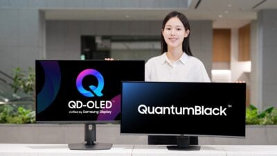samsung display qd-oled monitor quantum black film