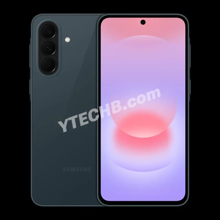 Galaxy A37 Greygreen Render