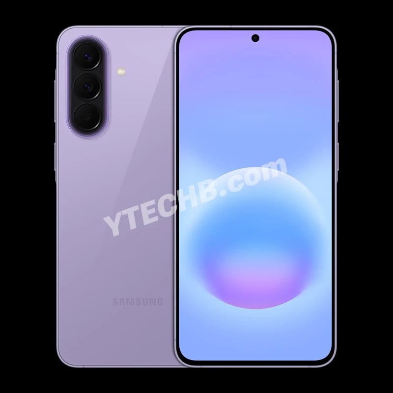 Galaxy A57 Lavender Render