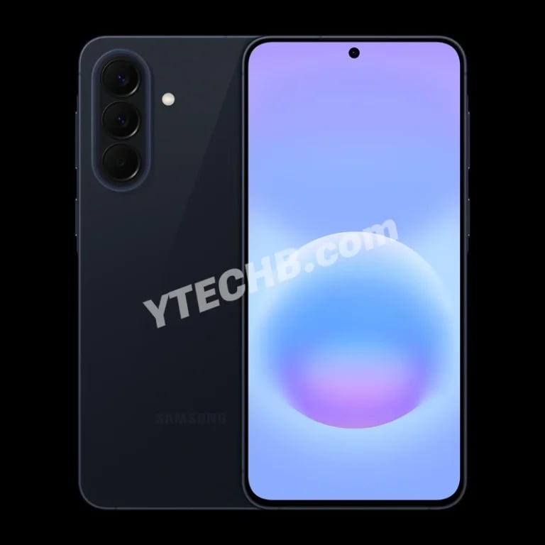 Galaxy A57 Navy Render