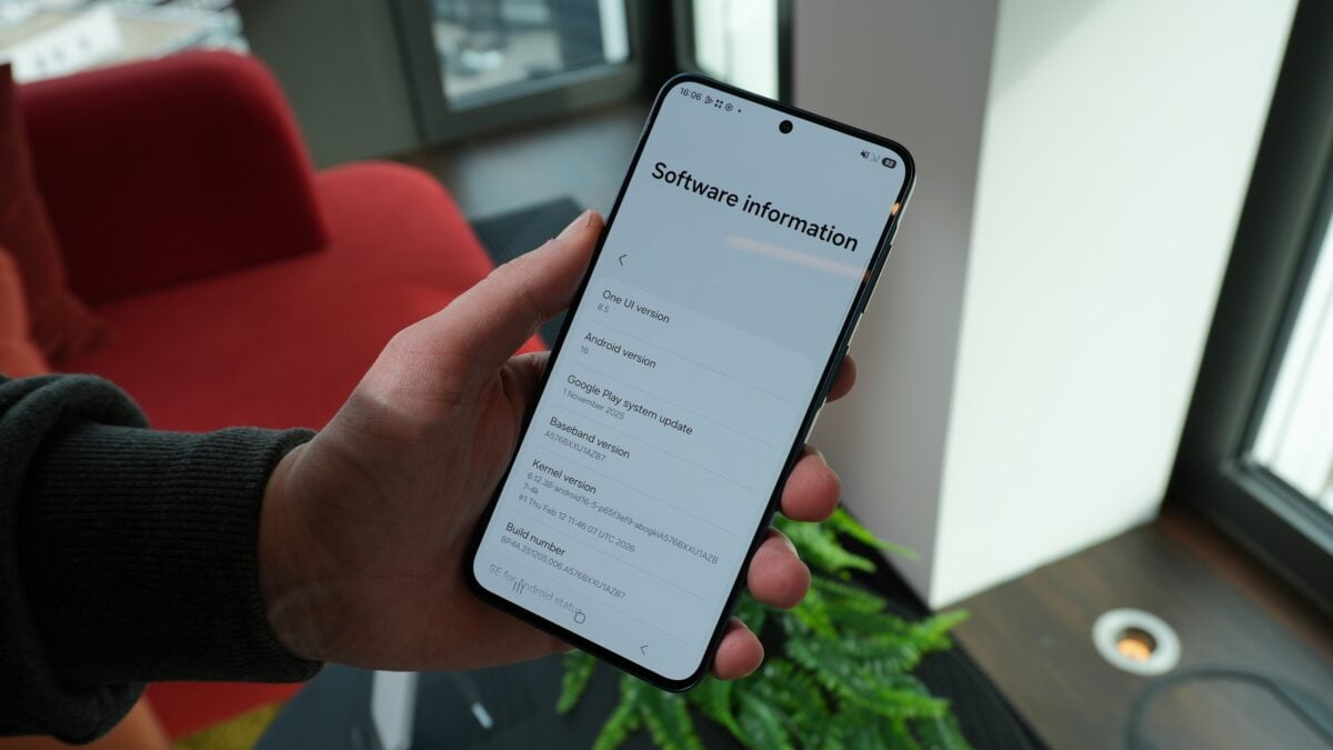 samsung galaxy a57 software version