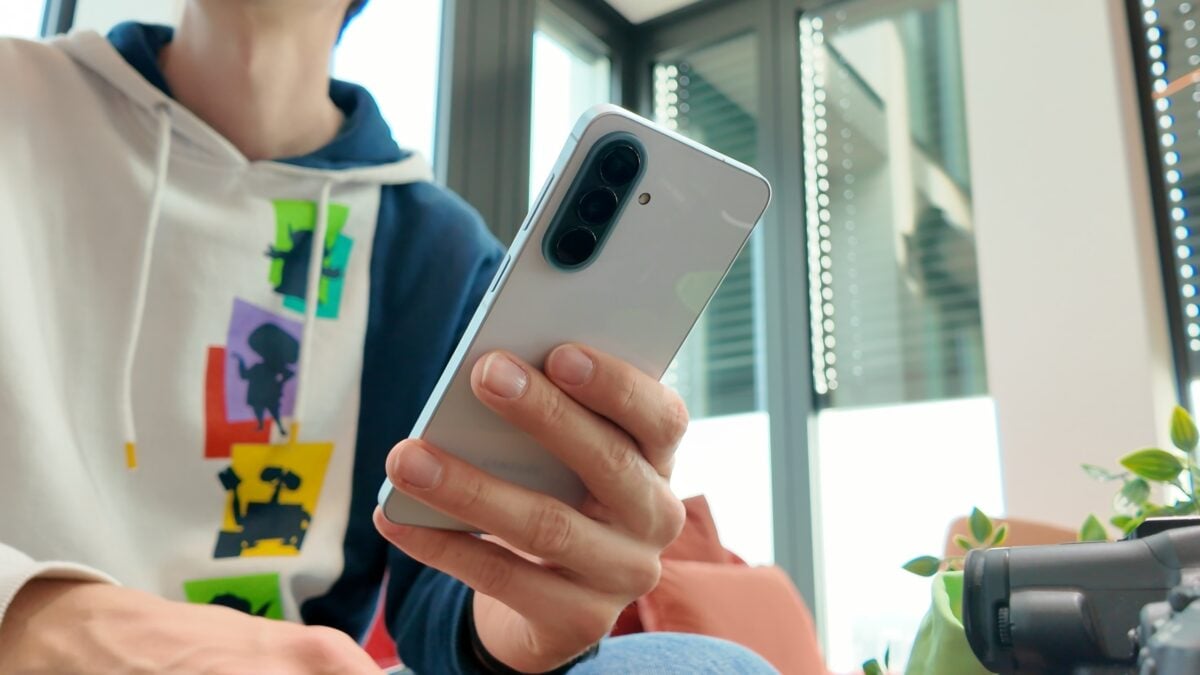 samsung galaxy a57 white rear design