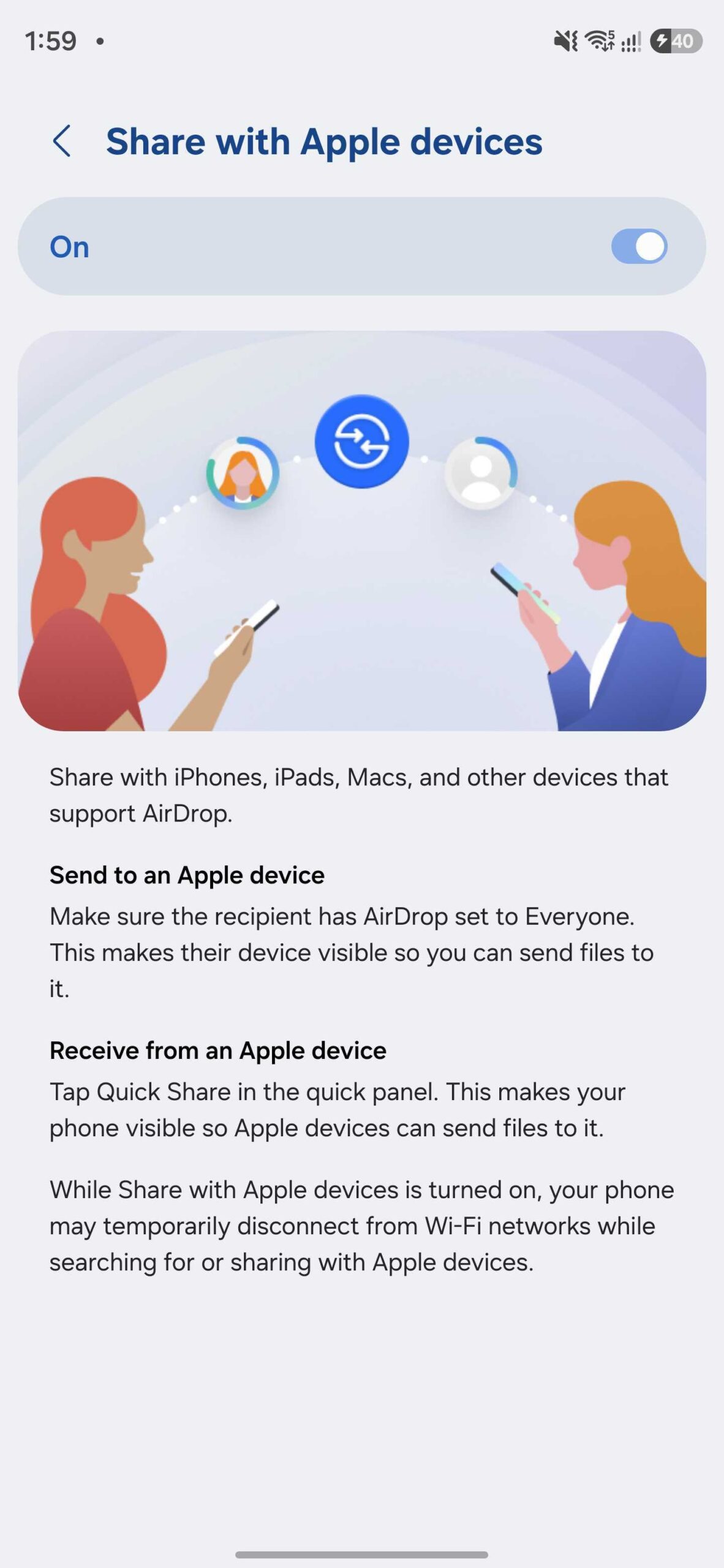samsung galaxy s26 quick share apple airdrop support (02)