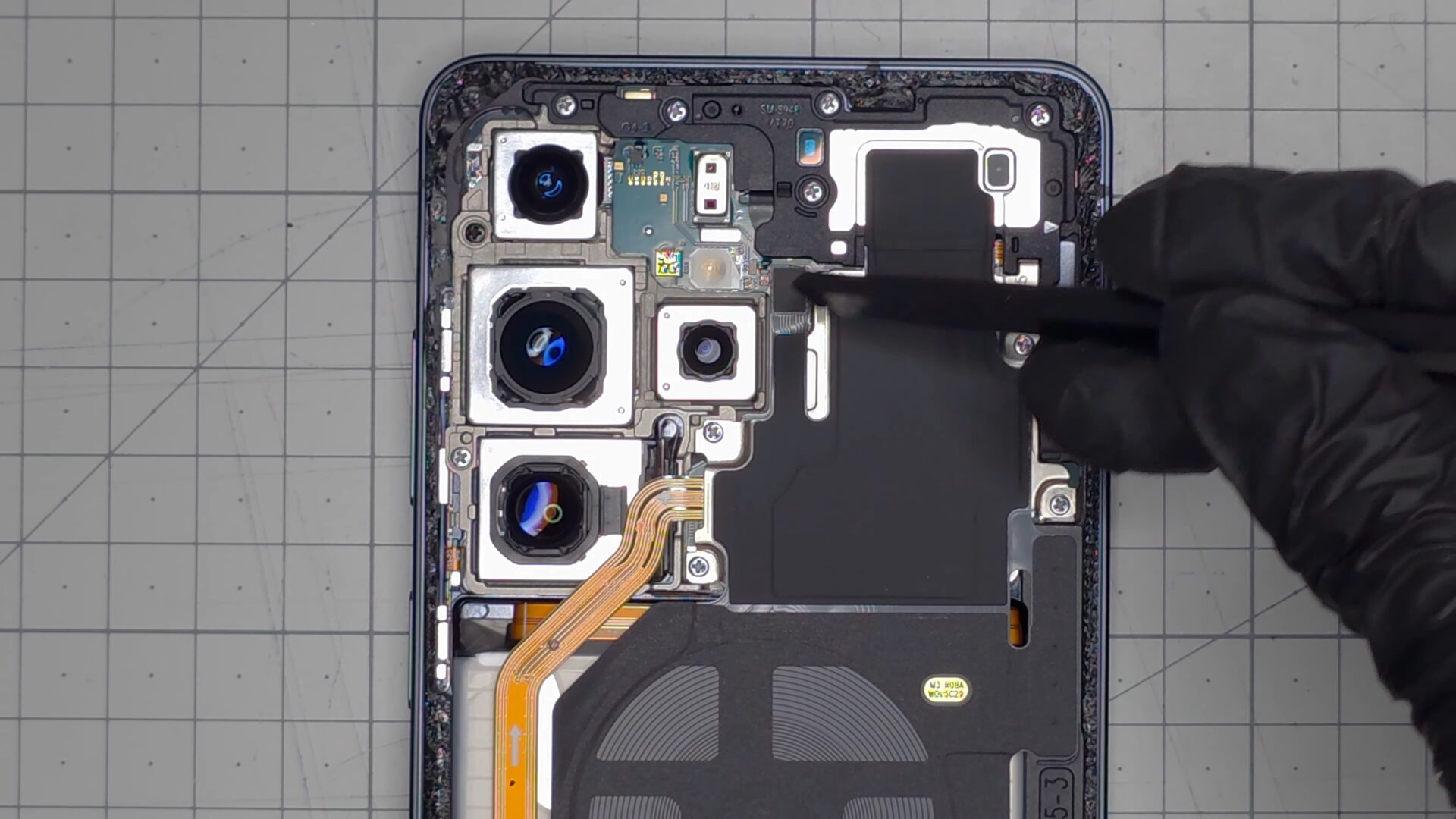 samsung galaxy s26 ultra teardown camera sensors lenses all lens on prism