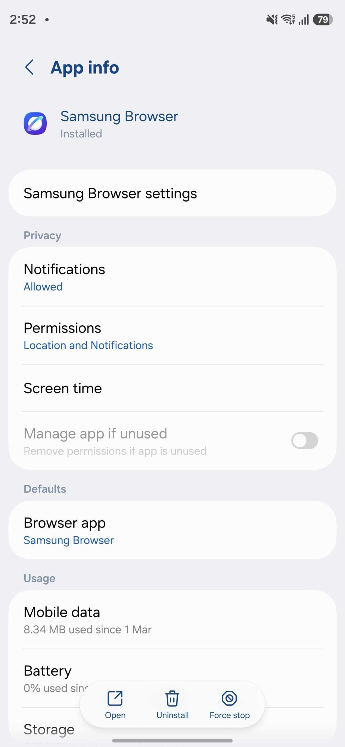 samsung one ui 8.5 stable galaxy s26 ultra internet browser app name