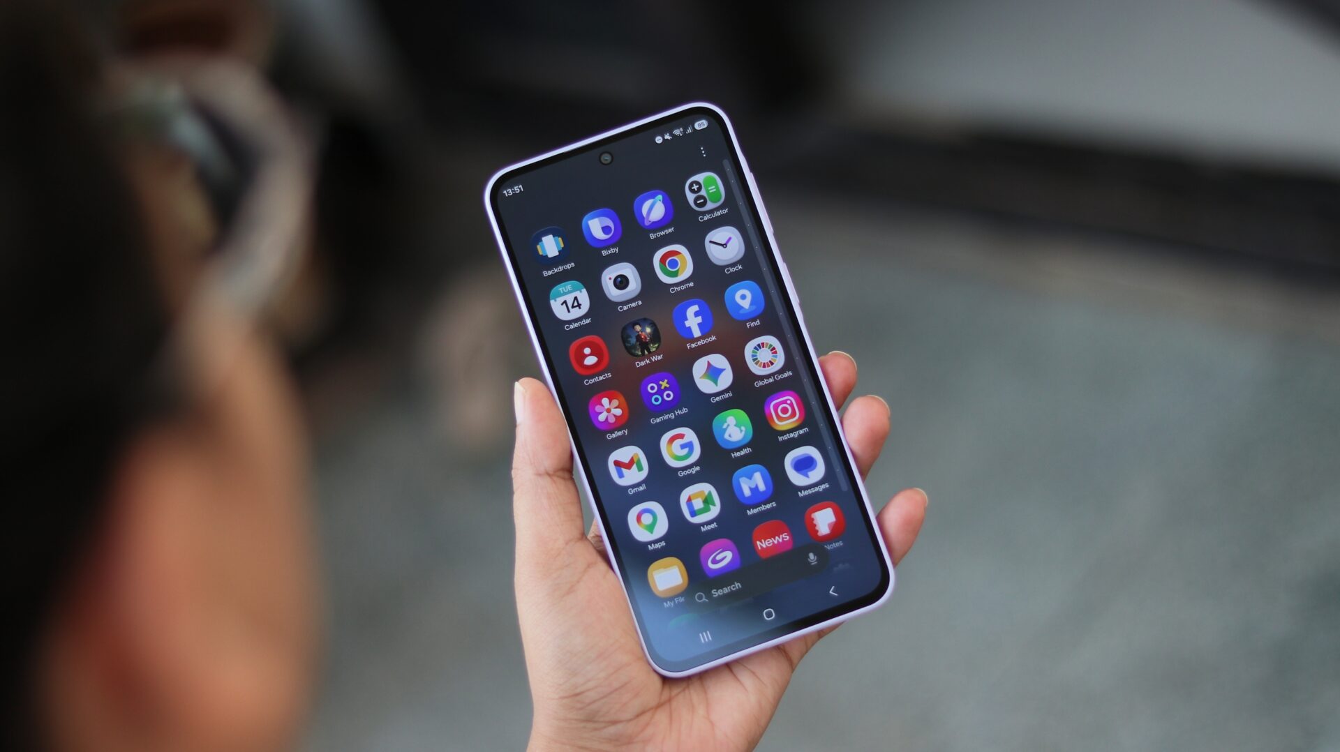 galaxy a37 one ui app drawer