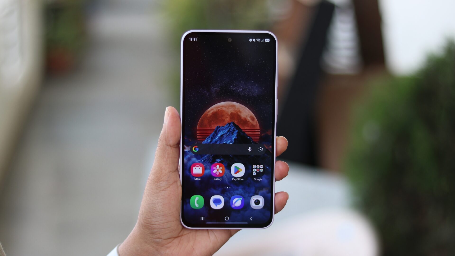 layar beranda galaxy a37 one ui