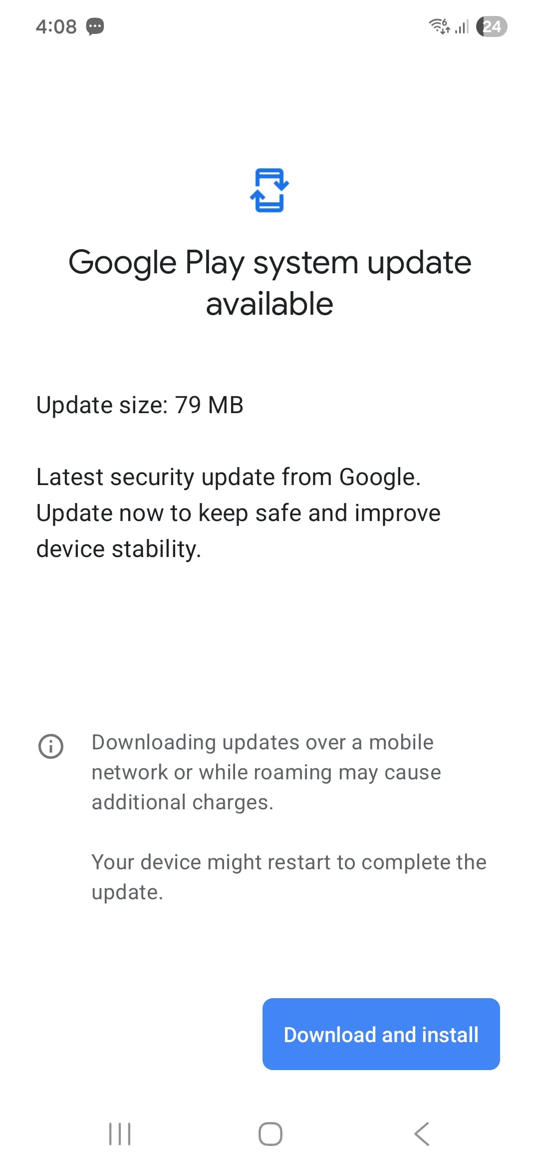 samsung galaxy s23 google play system update 1 march 2026