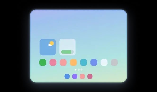 samsung galaxy z wide fold home screen