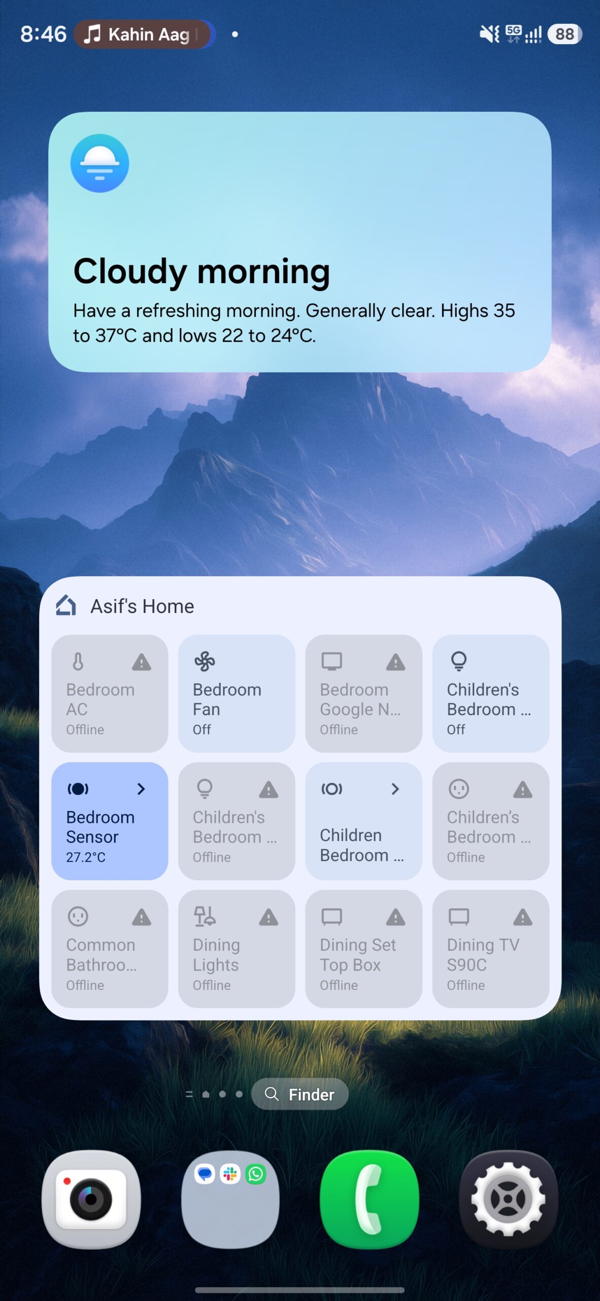 samsung one ui 8.5 now brief widget