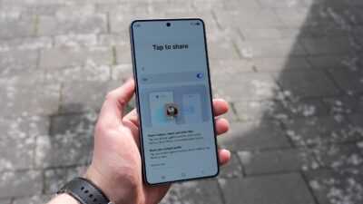 Tap to share functionality on Samsung One UI 9