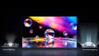 Samsung TV Mini LED Backlighting System