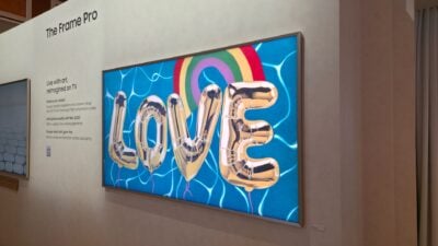 samsung the frame pro (2026) tv slim fit wall mount design