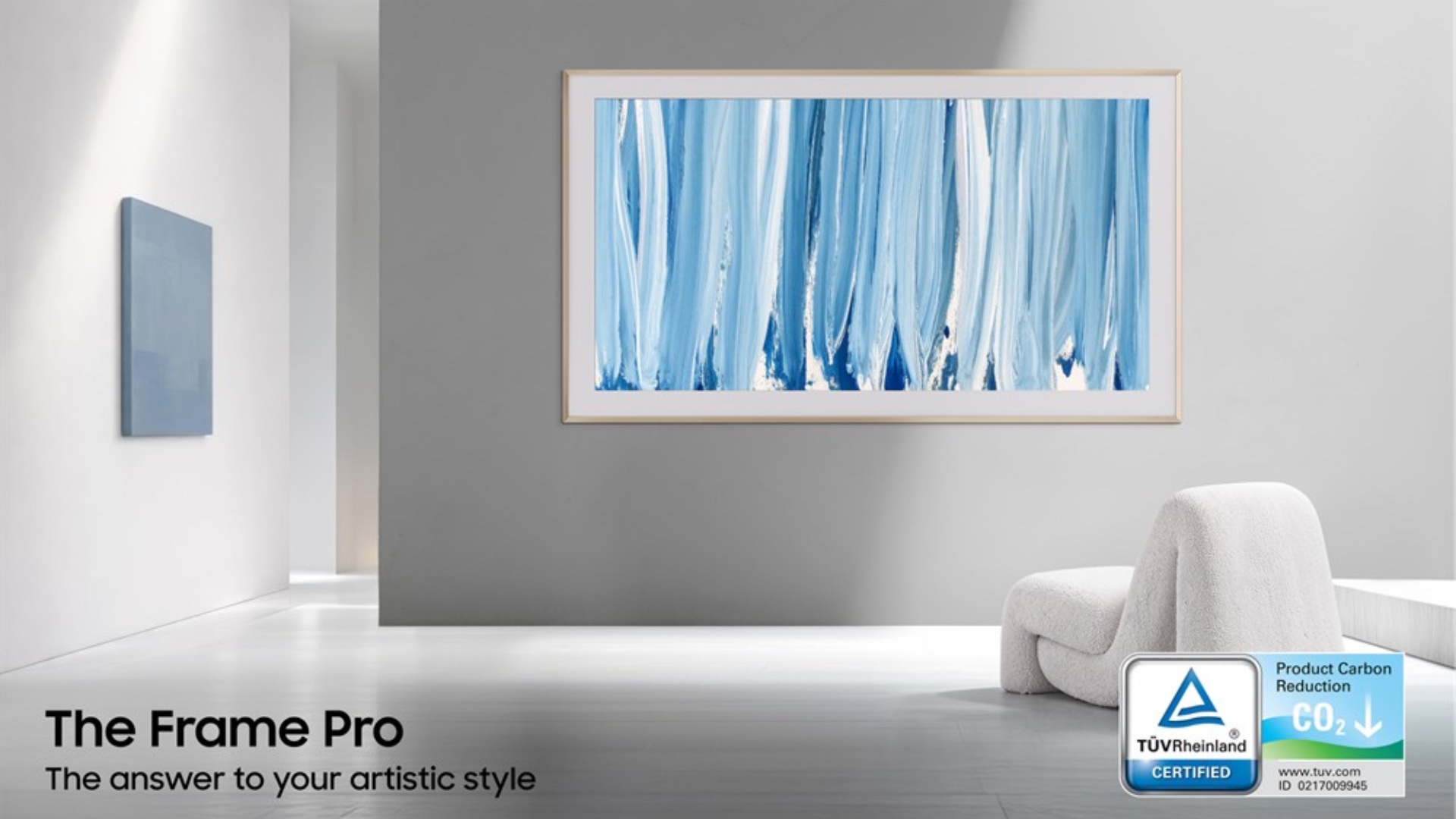 samsung the frame pro ls03hw tuÌv rheinland certification product carbon reduction