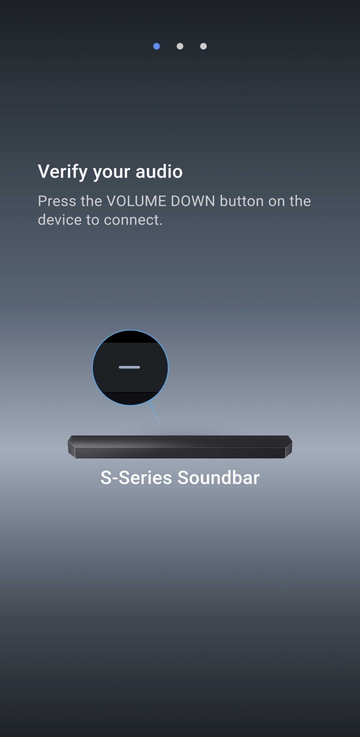 samsung sound setup