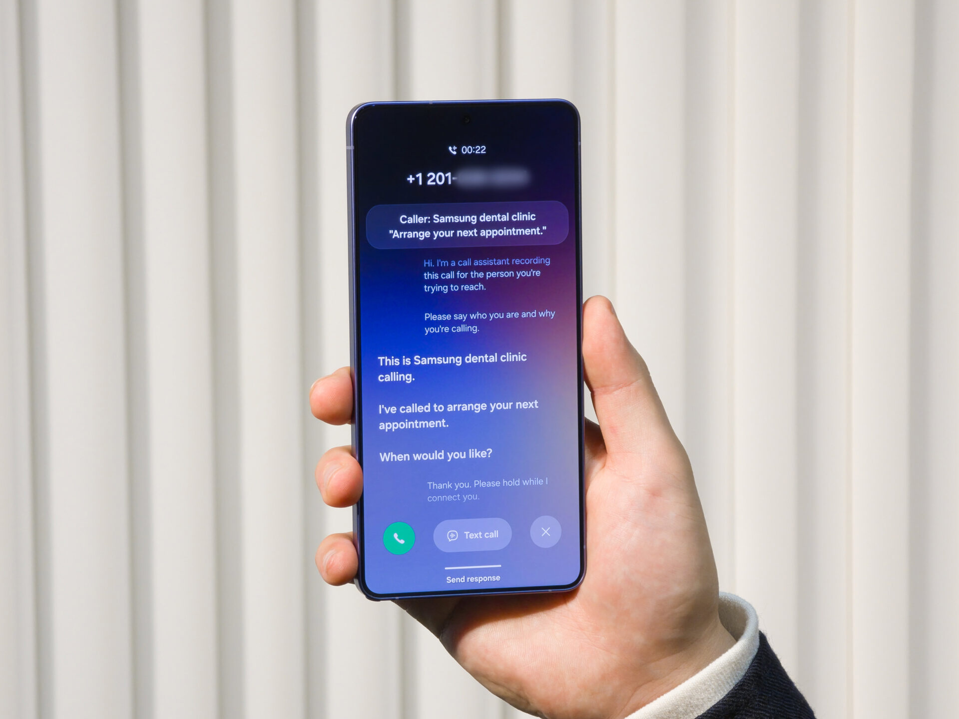 galaxy ai call screening on galaxy s26 ultra