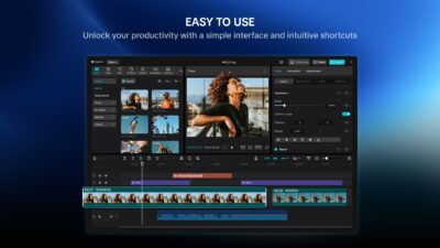 capcut android app optimized for tablet foldable laptop screens