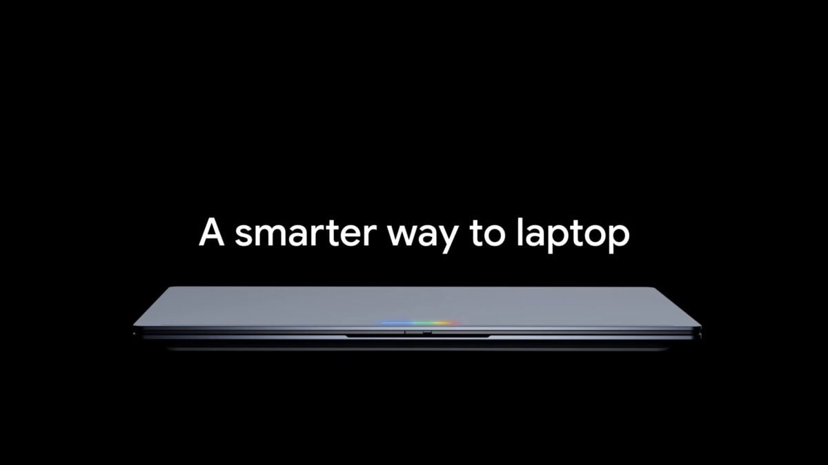 googlebook lid closed glowbar
