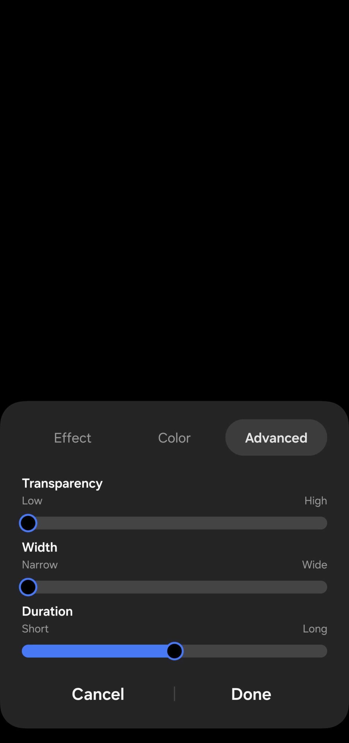 one ui edge lighting