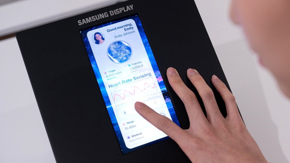 samsung display sensor oled privacy display heart rate monitor sid 2026