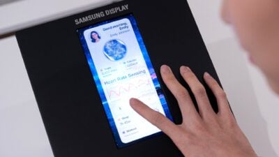 samsung display sensor oled privacy display heart rate monitor sid 2026