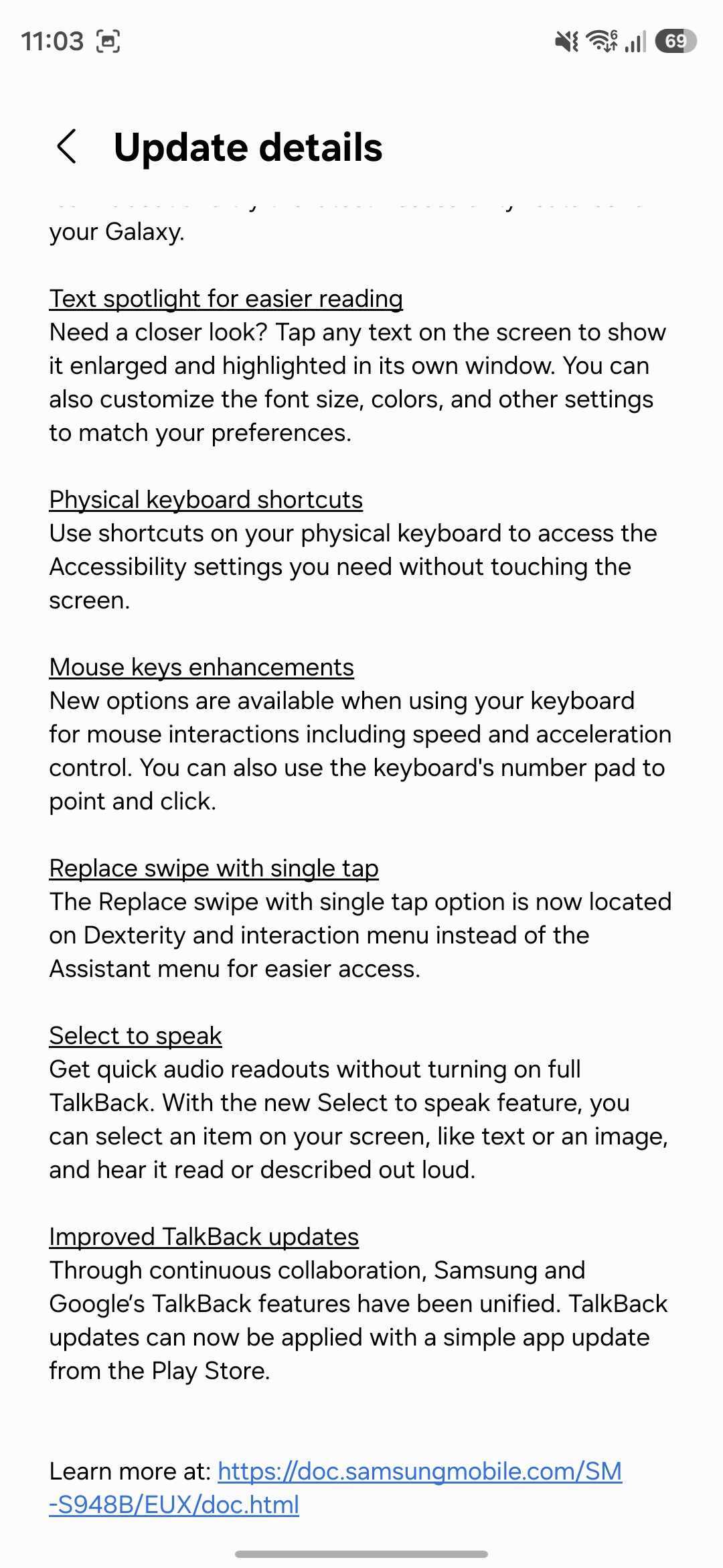 samsung galaxy s26 ultra one ui 9.0 beta 1 update changelog part 2