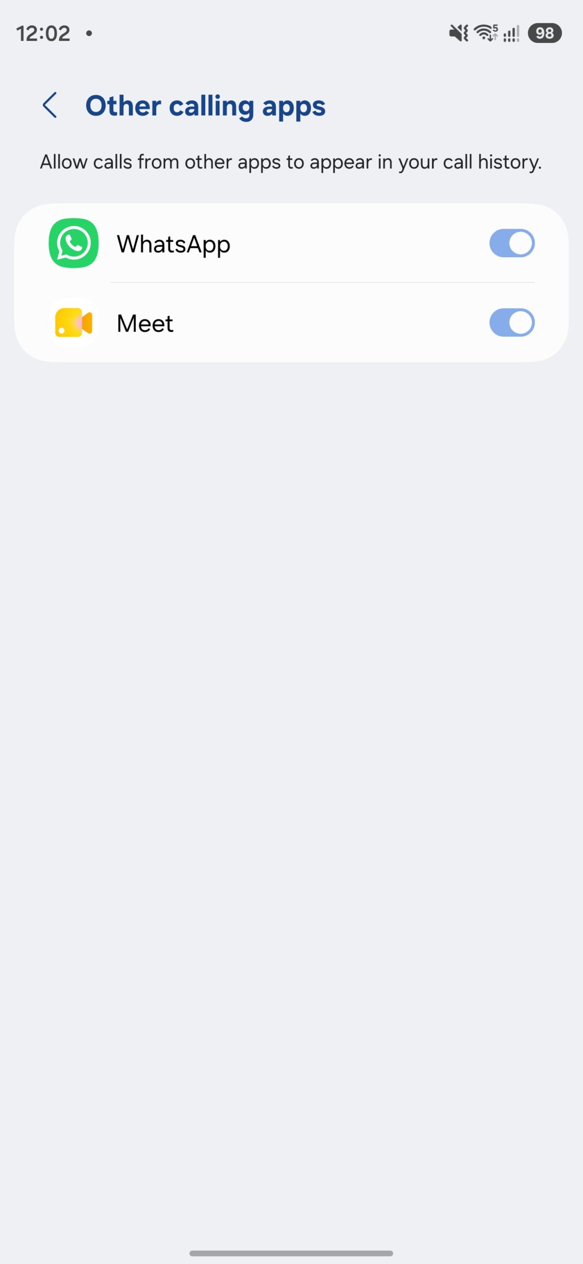 samsung one ui 9.0 phone dialer app third-party voip call integration