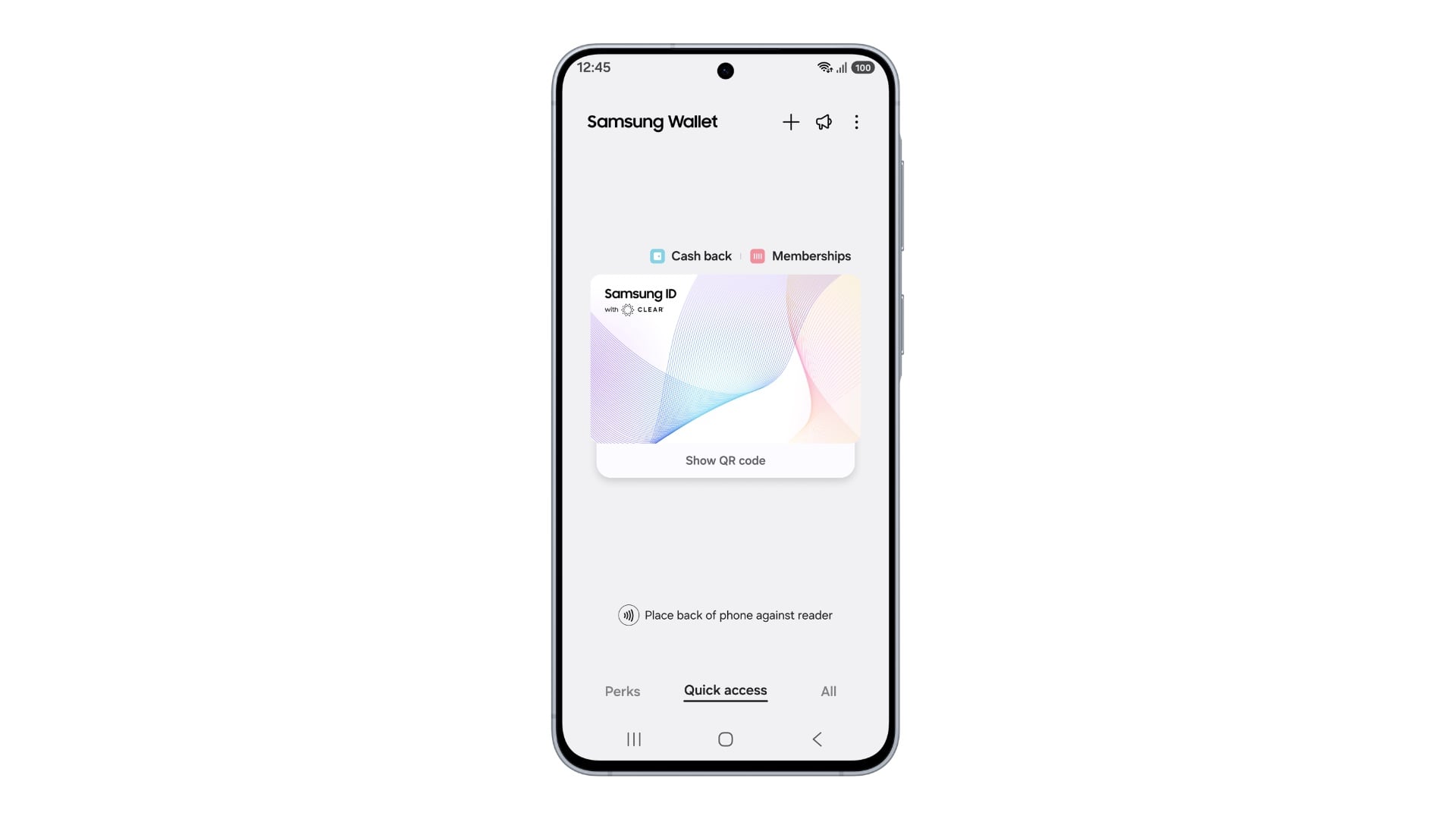 samsung wallet id clear usa passport