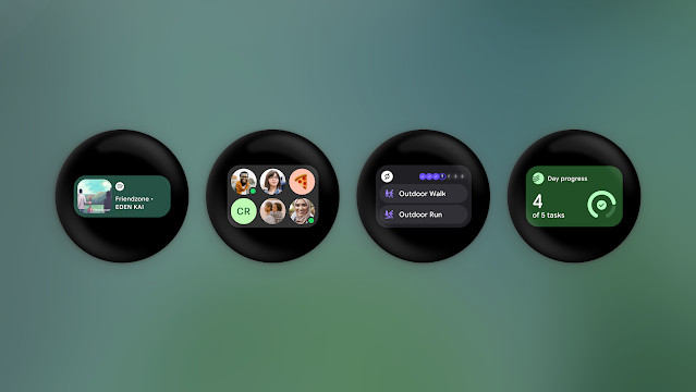 wear widgets introduced with wear os 7