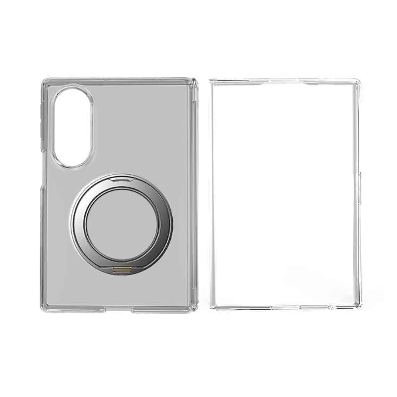 alleged samsung galaxy z fold 8 case showing its front and rear design