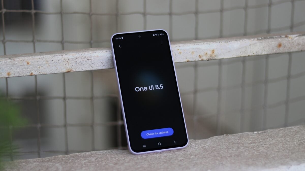 samsung galaxy a37 displaying one ui version
