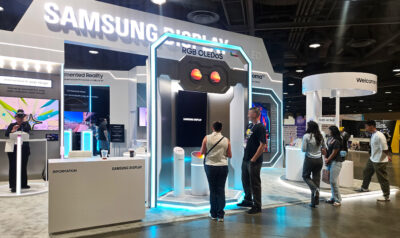 Samsung Display Booth At AWE USA 2026 With RGB OLEDoS And XR Sections