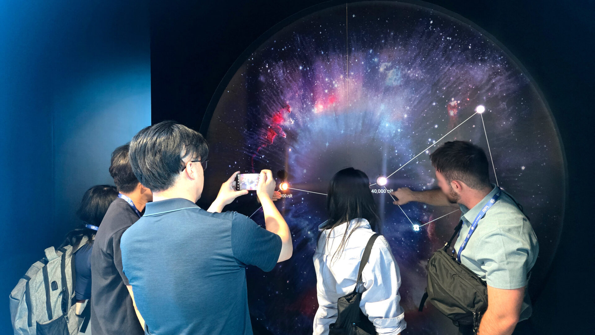 samsung display booth's the big dipper room at awe usa 2026