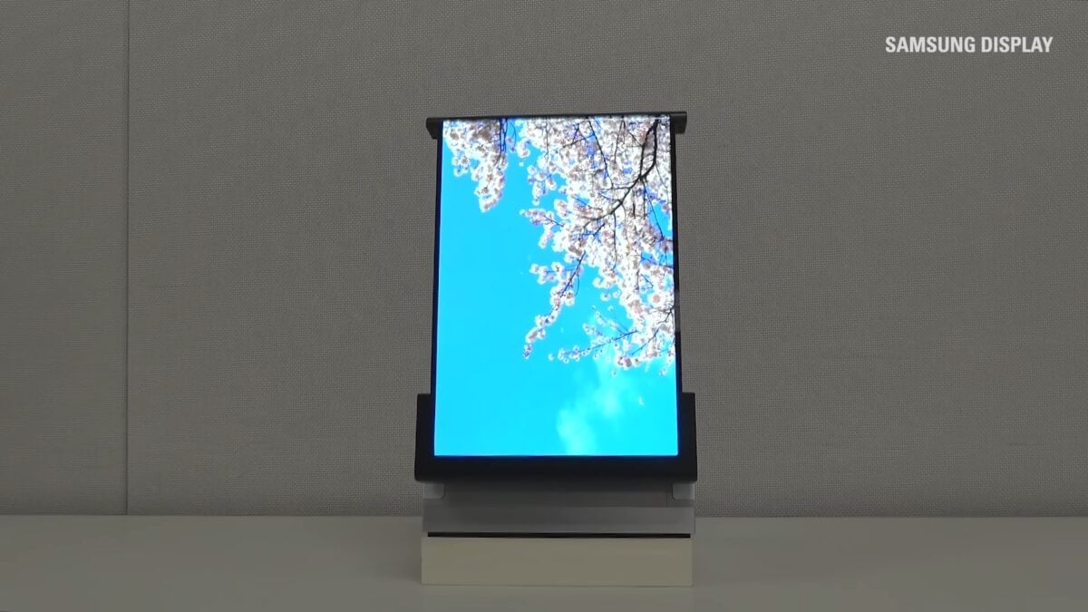 samsung display rollable flex oled panel showcase sid 2023 expo