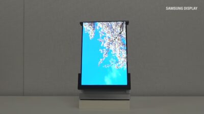 samsung display rollable flex oled panel showcase sid 2023 expo
