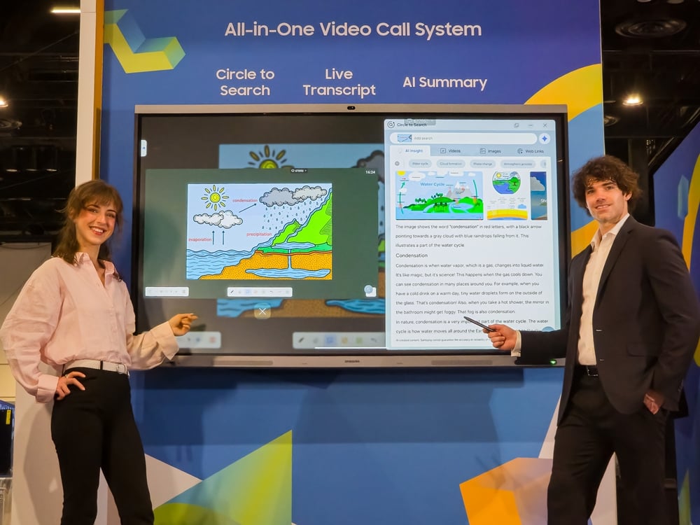 samsung's educational blackboard