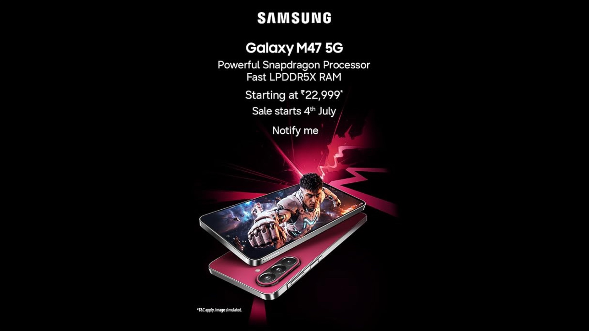 samsung galaxy m47 india launch date price