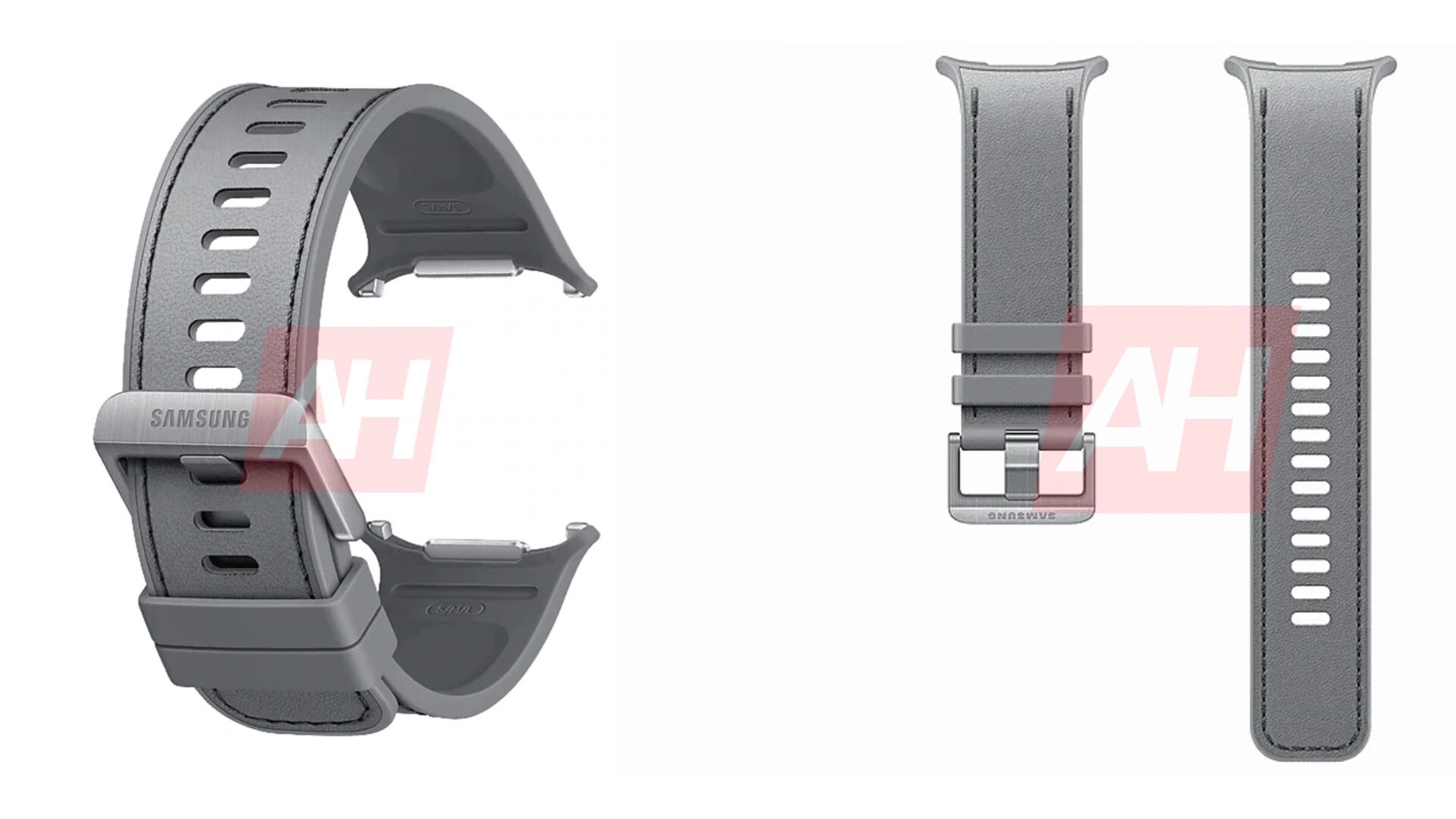 samsung galaxy watch 9 strap open grey